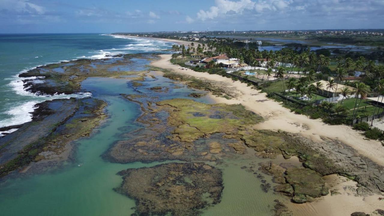 Casa verde praia do Piruí 100 mts da praia 750 mts de área privativa Villa Camaçari Esterno foto